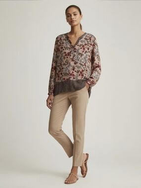 Cream blouse